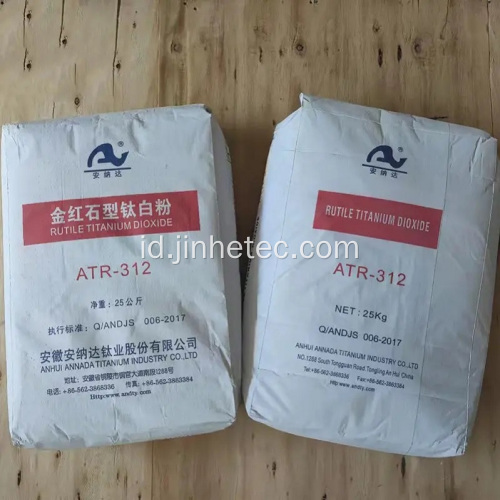 Rutile TiO2 Titanium dioksida ATR-312 untuk plastik